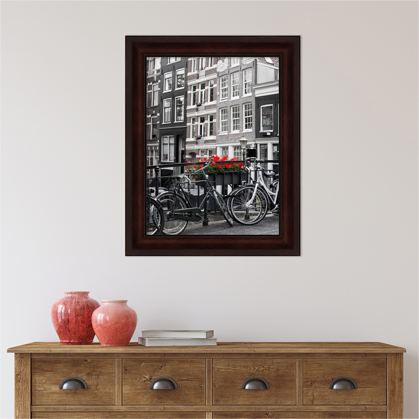 Amanti Art Coffee Bean Brown Picture Frame