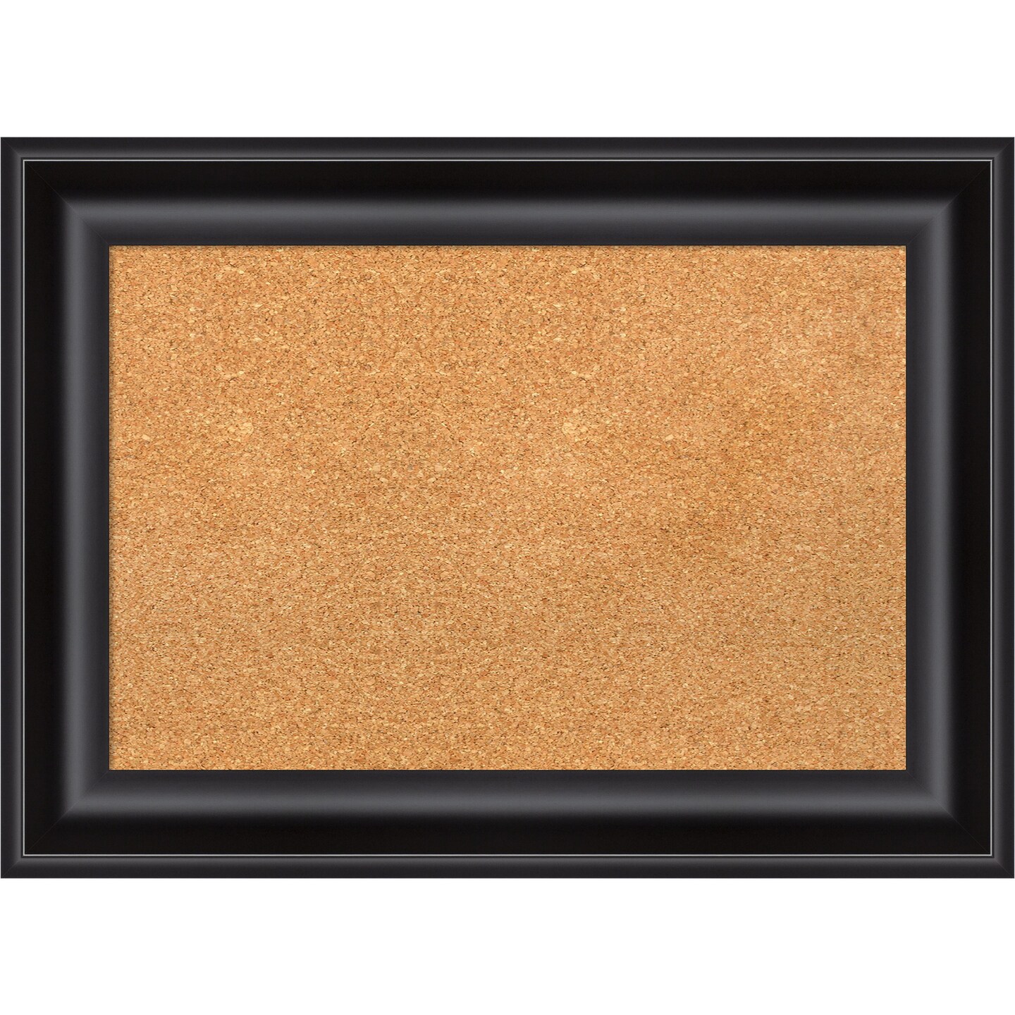 Cork Board, Grand Black Frame - Bulletin Board, Organization Board, Pin Board