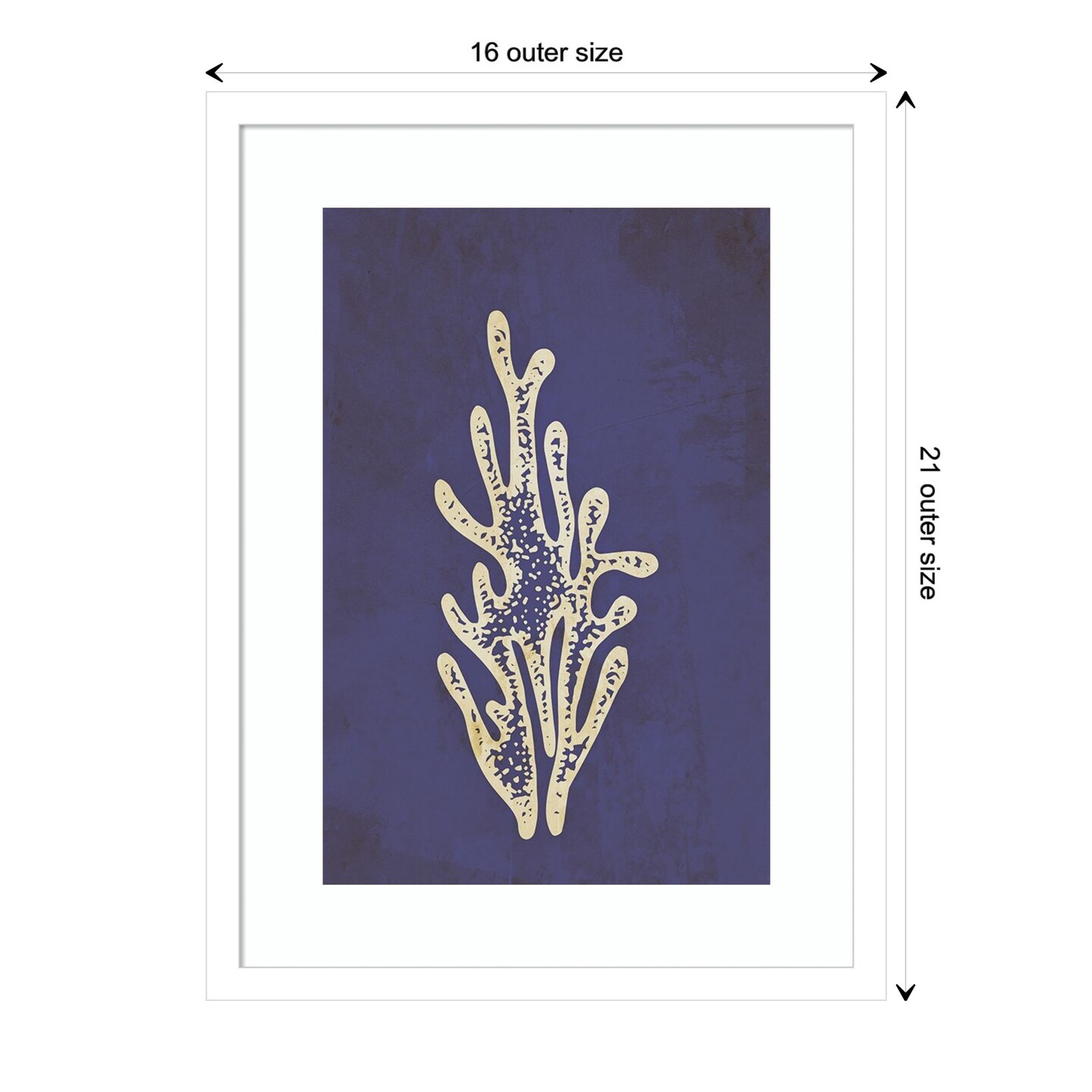 Coral by Incado Wood Framed Wall Art Print Framed Art Michaels