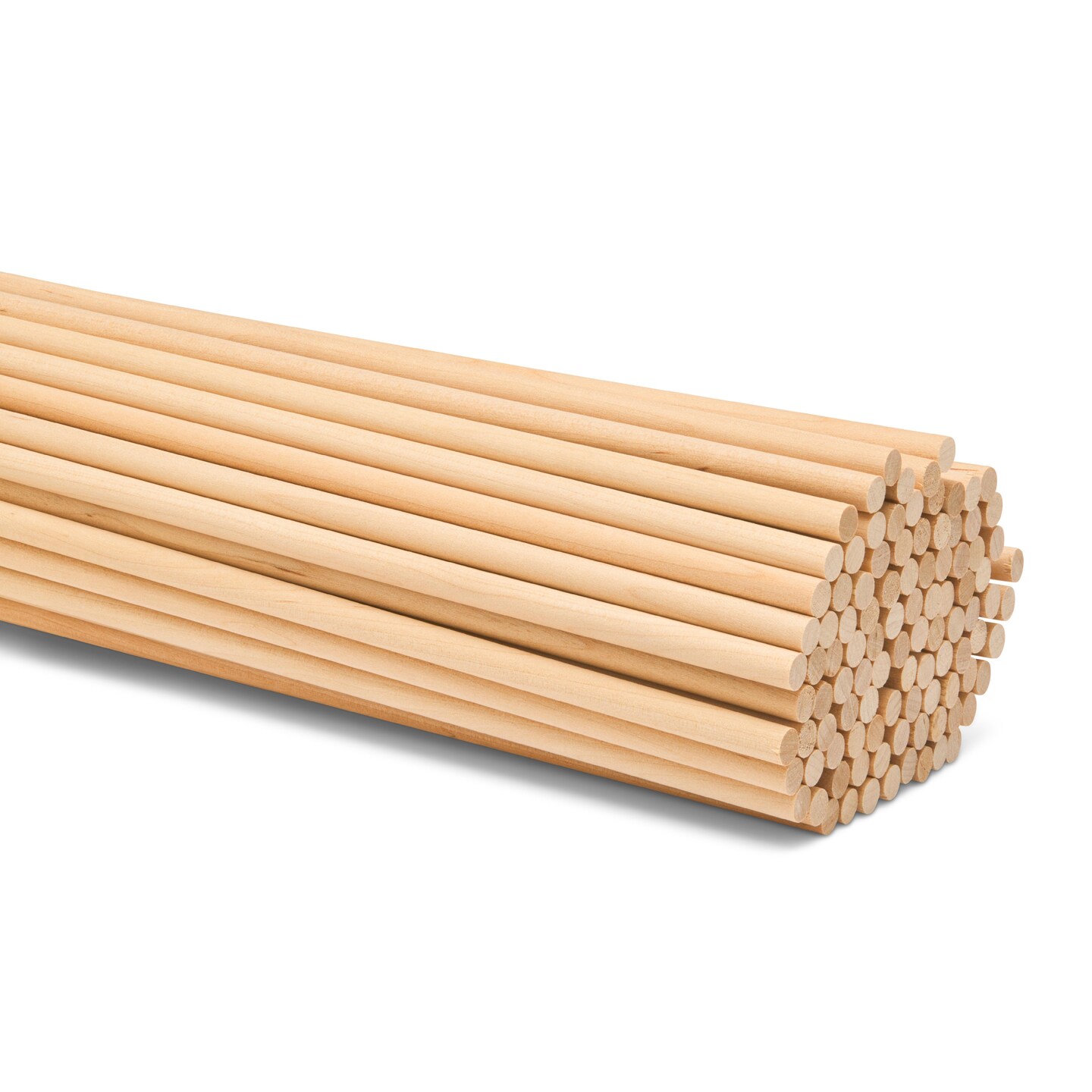 Wooden Dowel Rods 1/4 inch Thick, Multiple Lengths Available