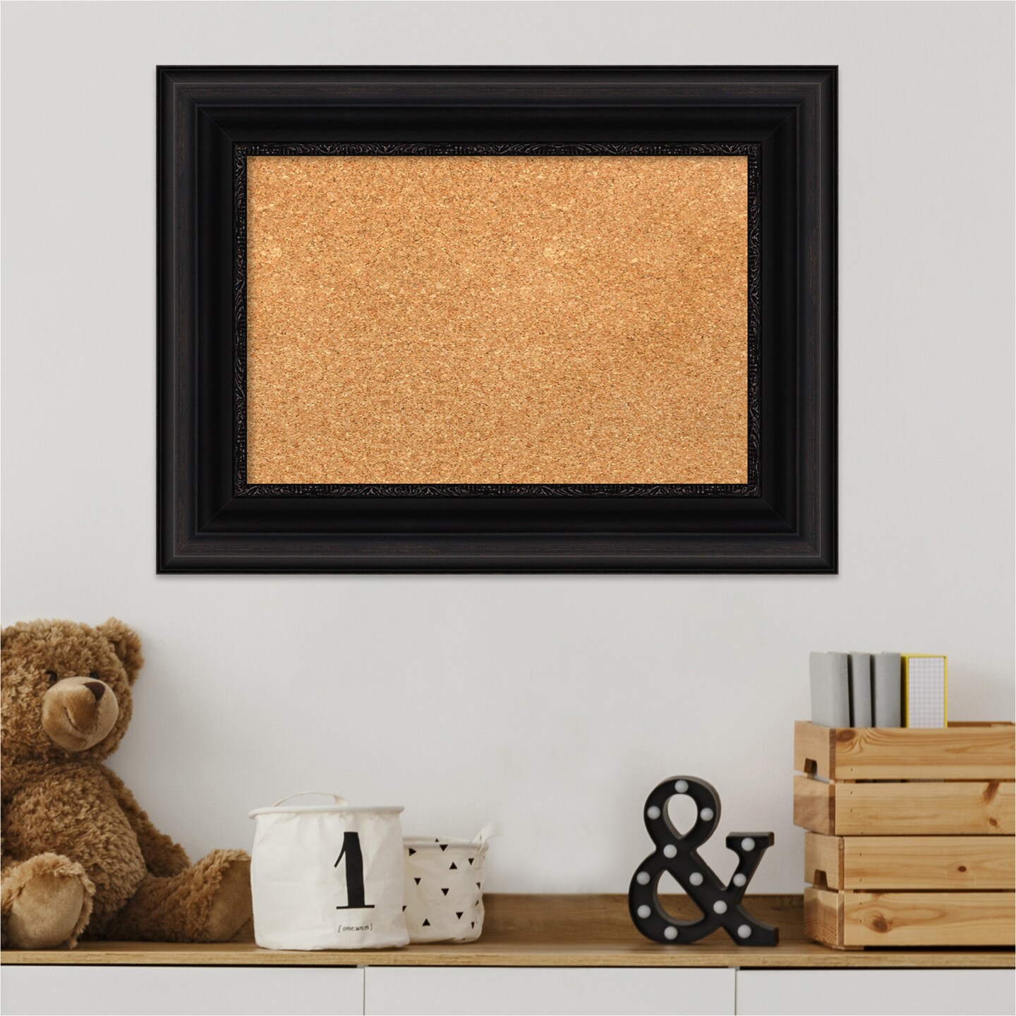 Cork Board, Parlor Frame - Bulletin Board, Organization Board, Pin Board