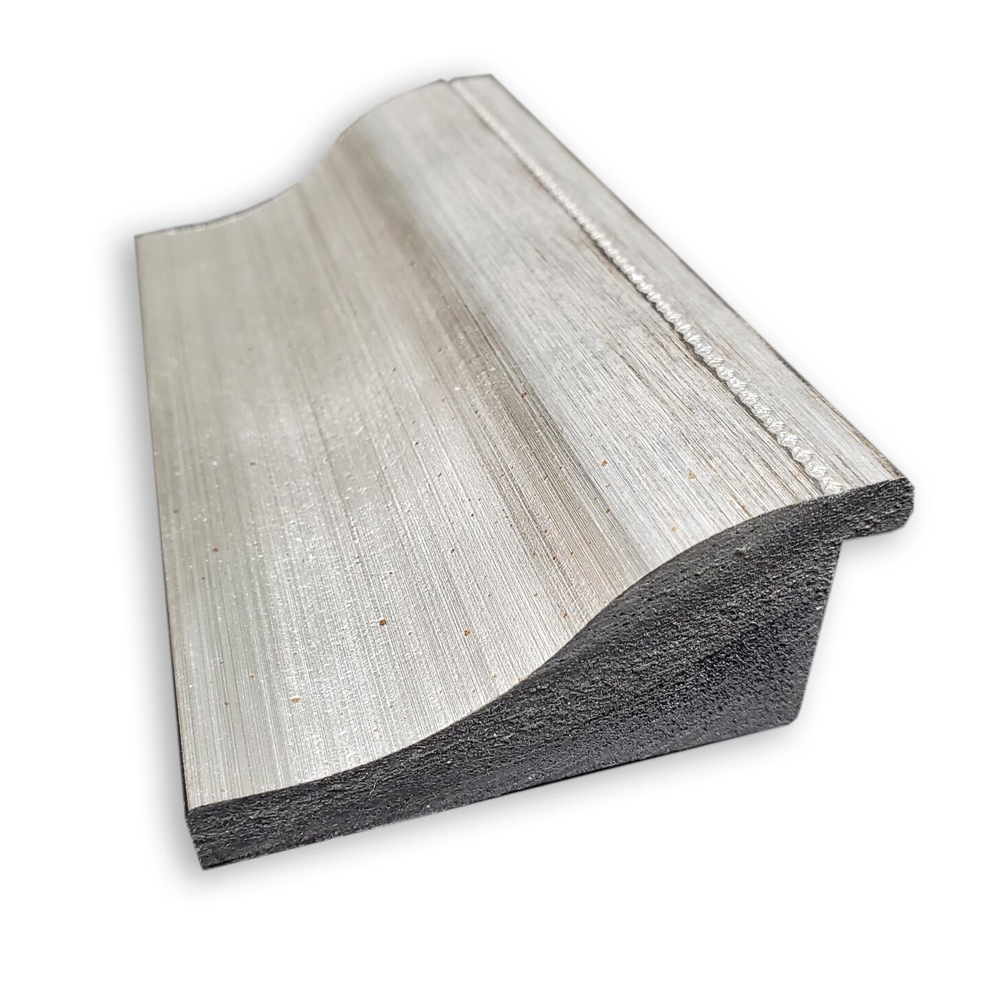 Amanti Art Non-Beveled Wall Mirror, Salon Silver Narrow Frame