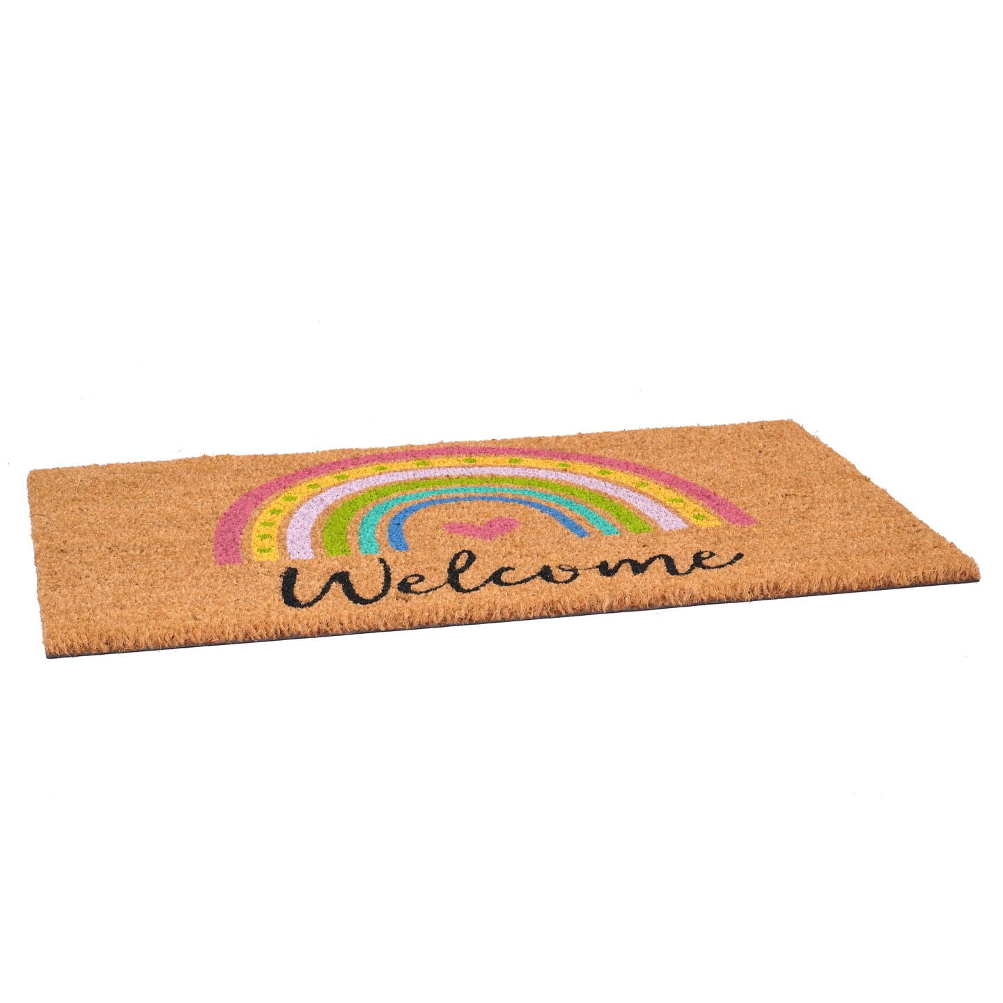 107841729 Rainbow Welcome Doormat