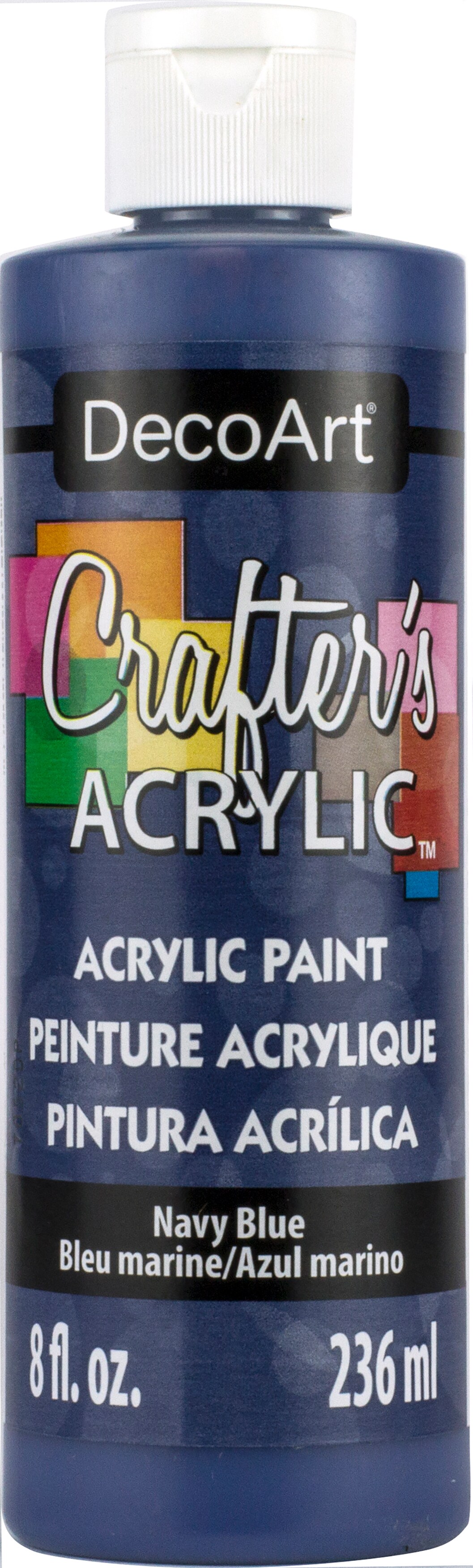 Crafter's Acrylic AllPurpose Paint 8ozNavy Blue Accessories Michaels
