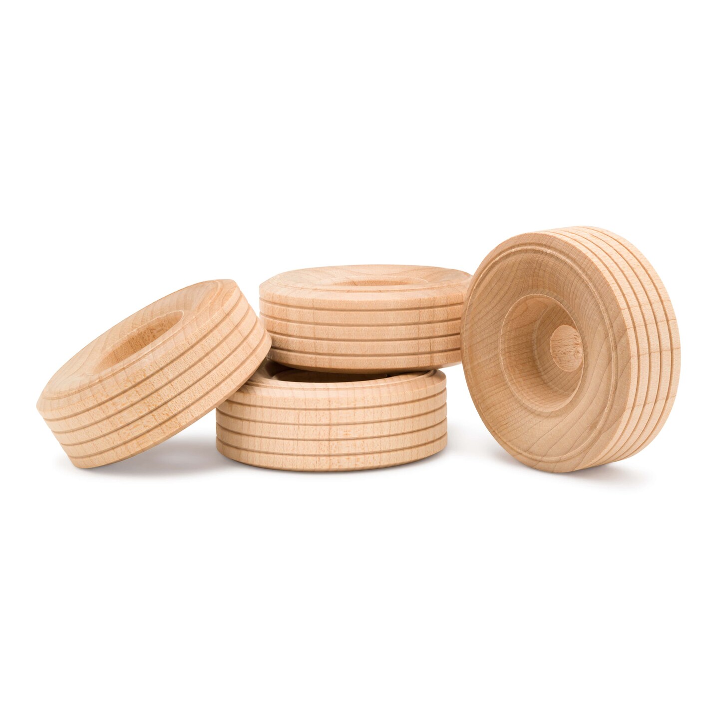 Treaded Wooden Wheels for Crafts, Multiple Sizes Woodpeckers Michaels