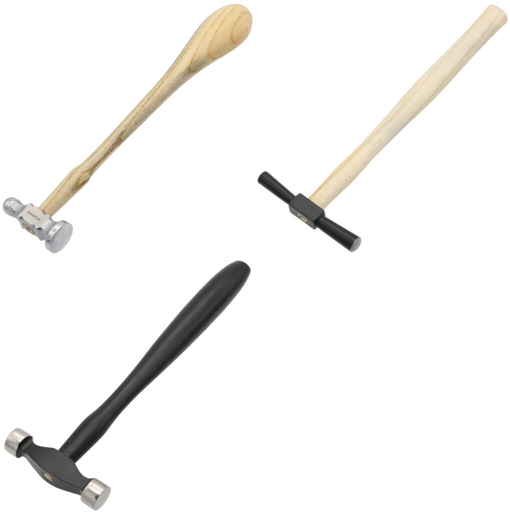 Chasing Hammer, Embossing Hammer, & Planishing Hammer for Crafts  Metalworking Jewelry Repair