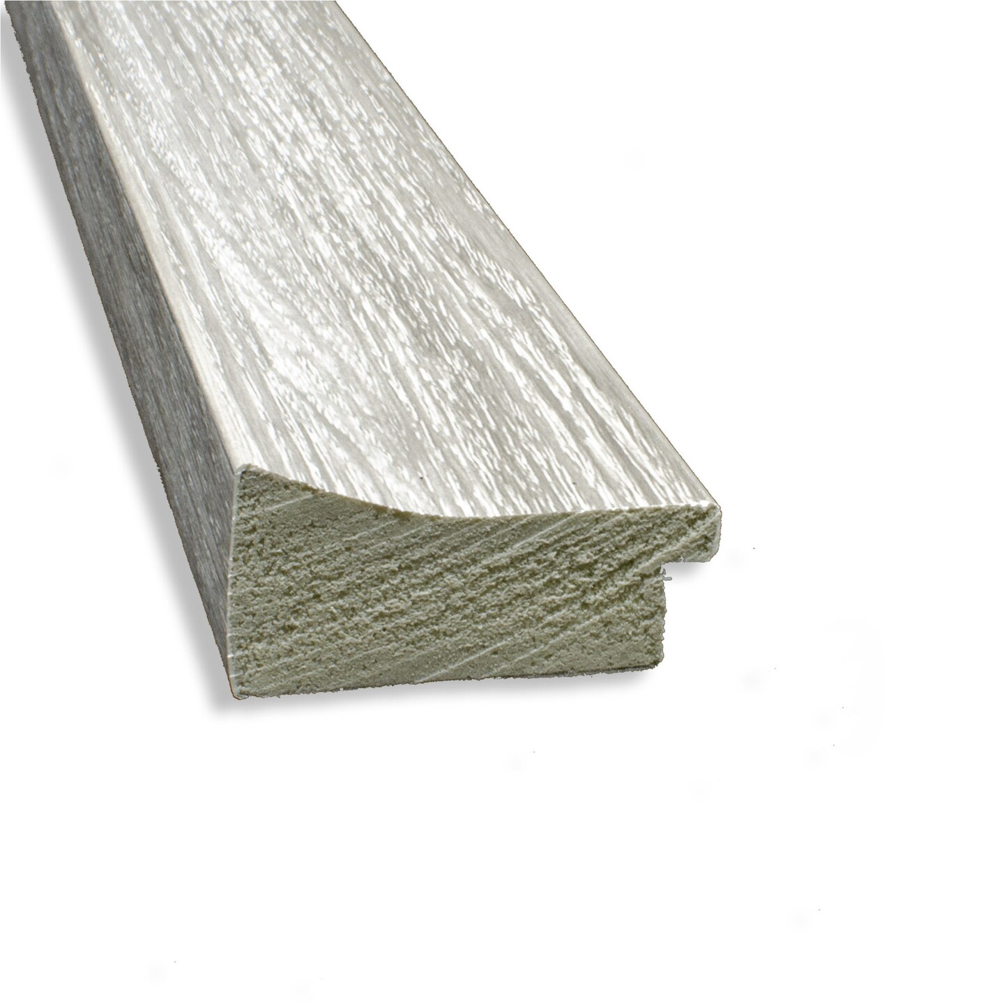 Amanti Art Non-Beveled Wall Mirror, Dove Greywash Narrow Frame