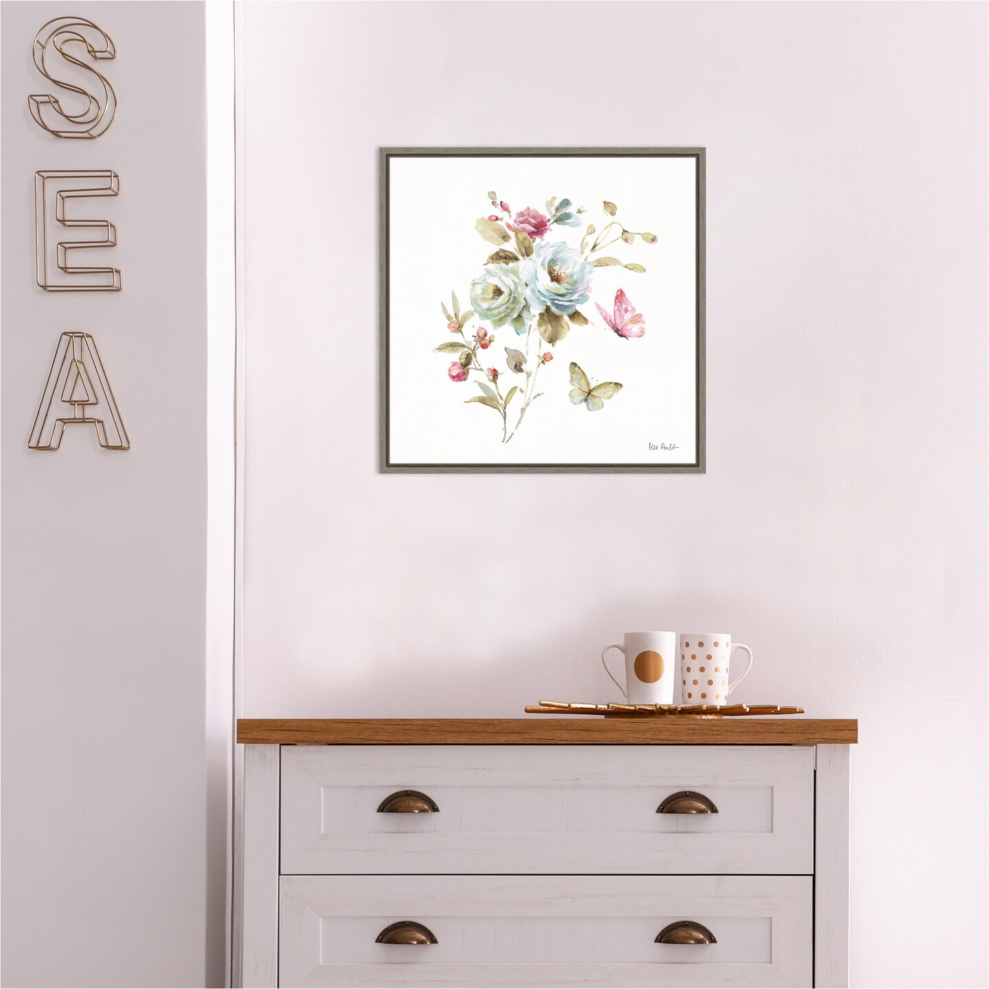 Beautiful Romance VIII by Lisa Audit Canvas Wall Art Print Framed