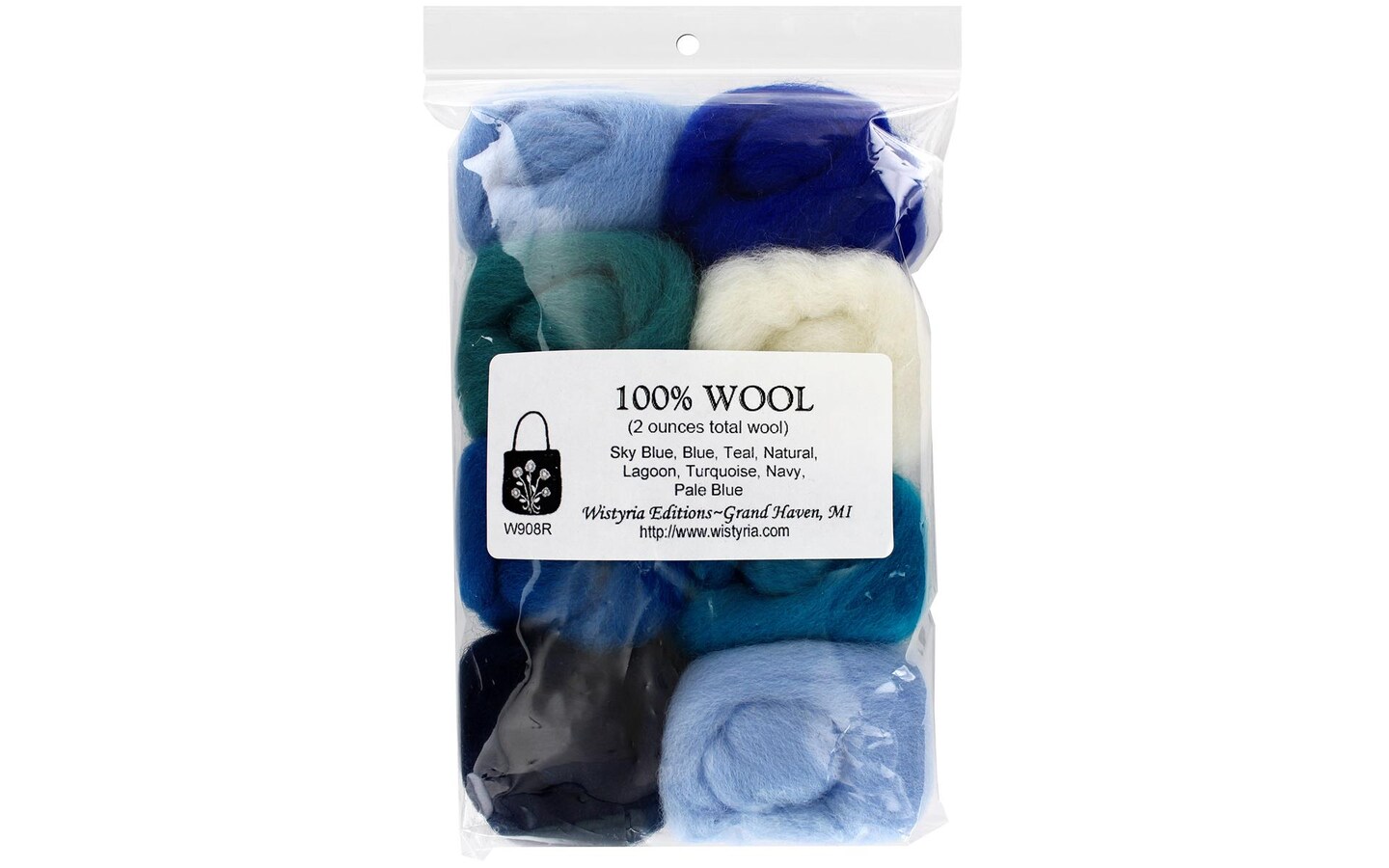 Wistyria Editions 100% Wool Roving