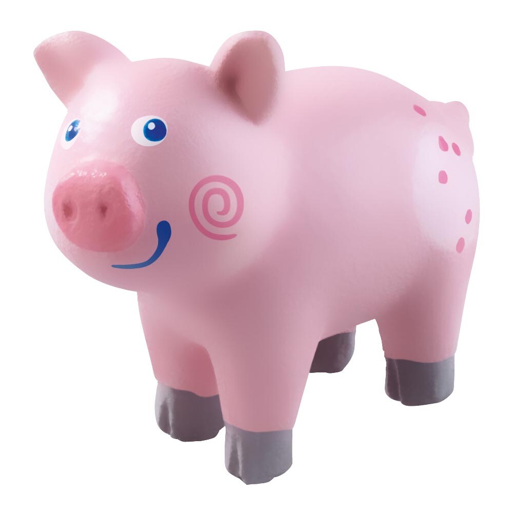 HABA Little Friends Piglet - 2&#x22; Farm Animal Toy Figure