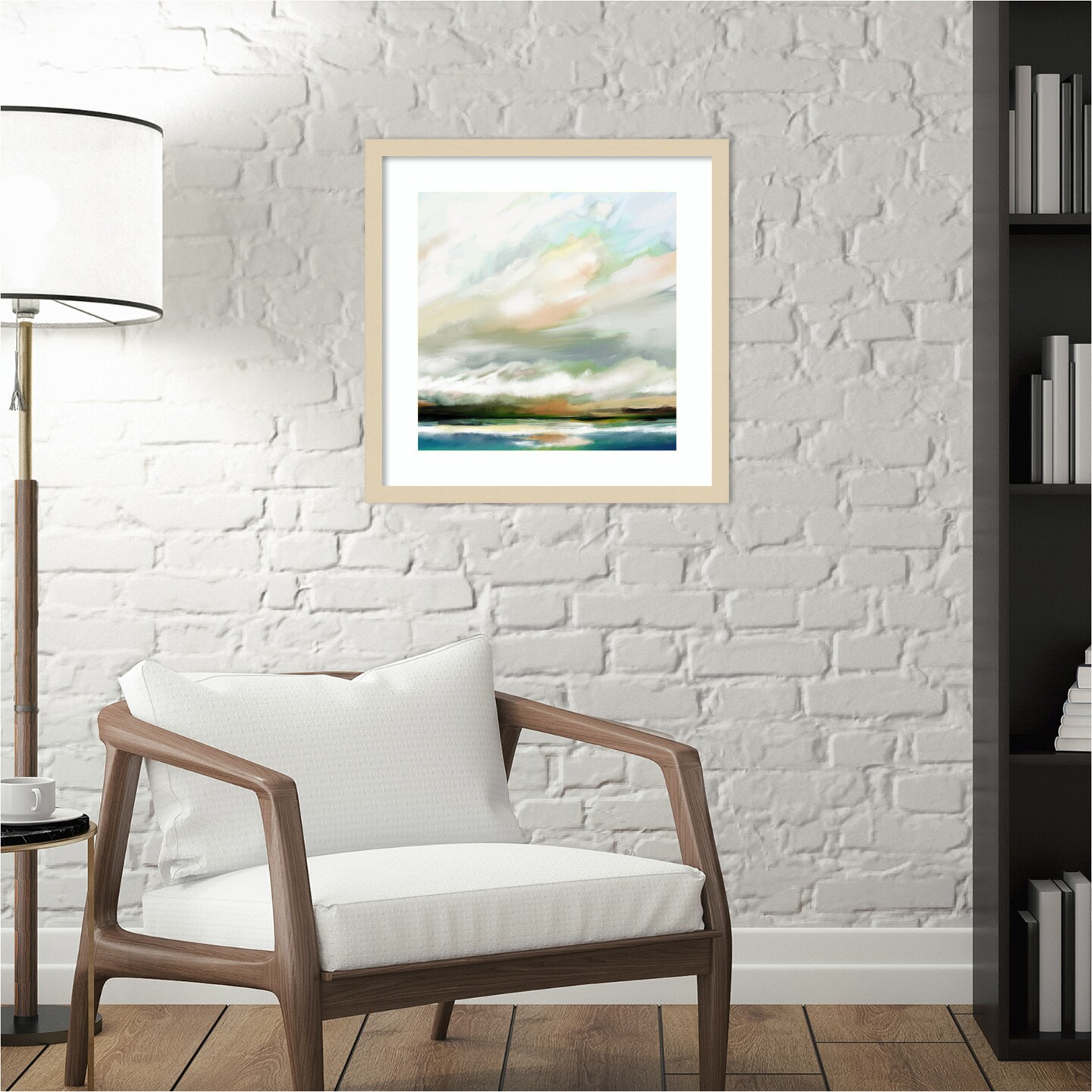 Sunday Morning by Mary Sparrow Wood Framed Wall Art Print