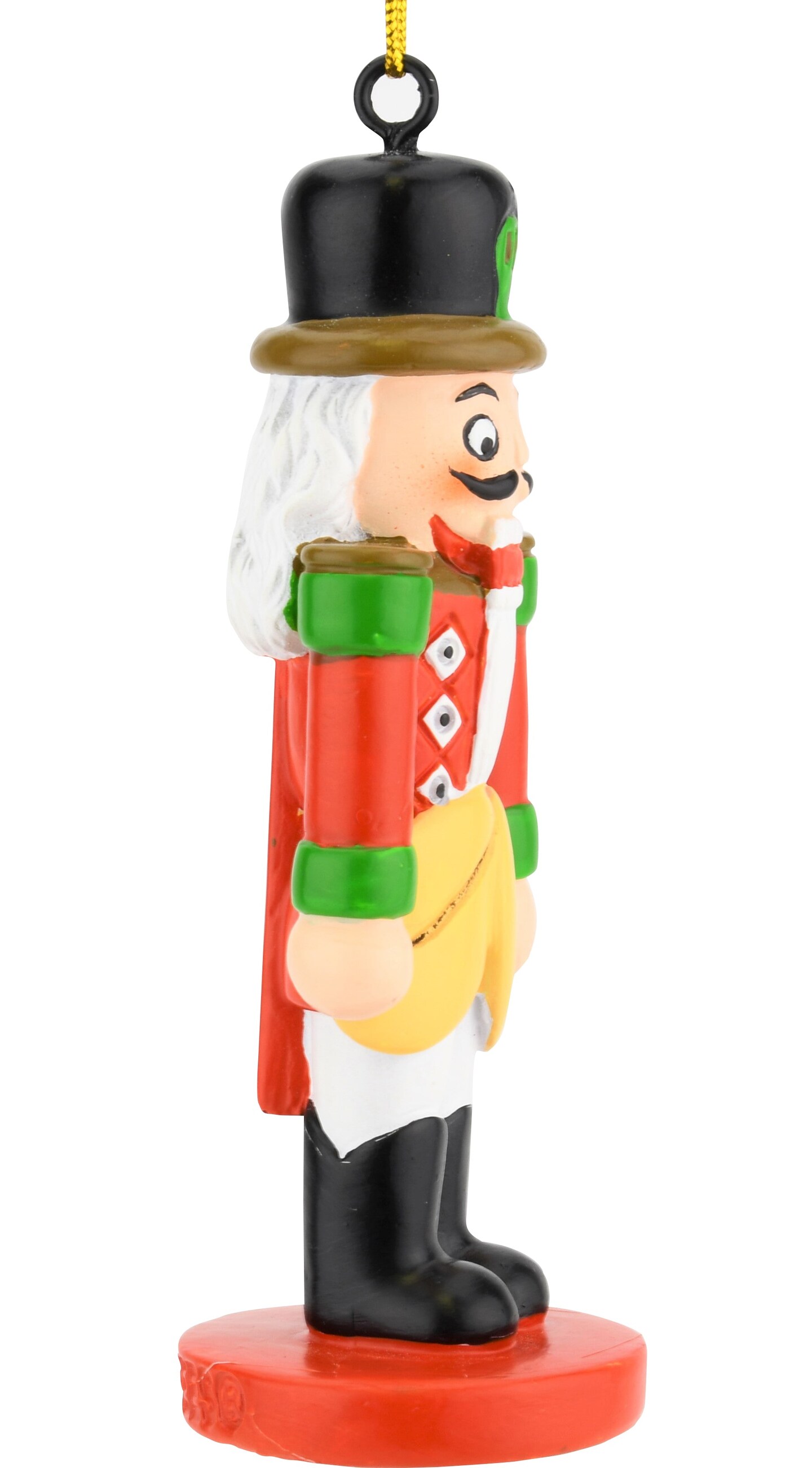 Funny Happy Nutcracker with Nuts Christmas Ornaments