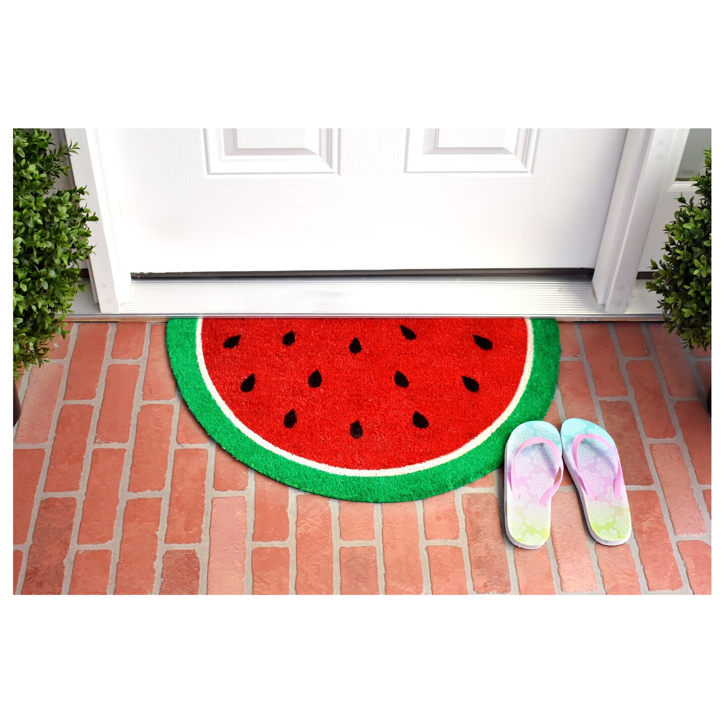 Watermelon Slice Doormat