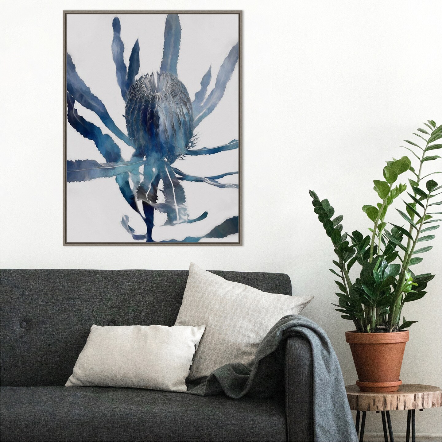 Flowers From the Ashes I by Urban Road Canvas Wall Art Print Framed