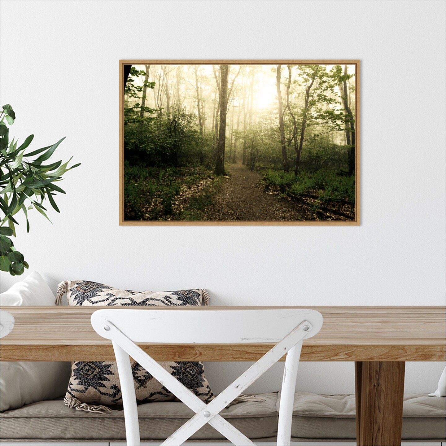 Appalachian Trail by Andy Magee Canvas Wall Art Print Framed