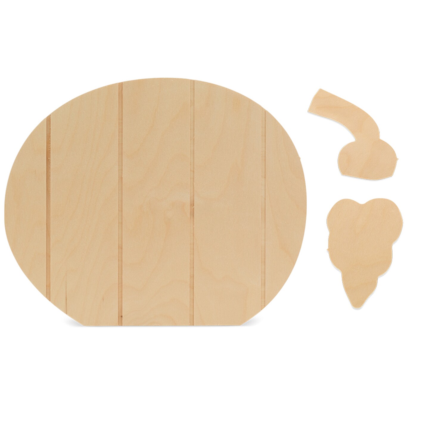 Wood Pumpkins to Paint 17 inch, Pallet-Style Cutout, Halloween Craft|Woodpeckers