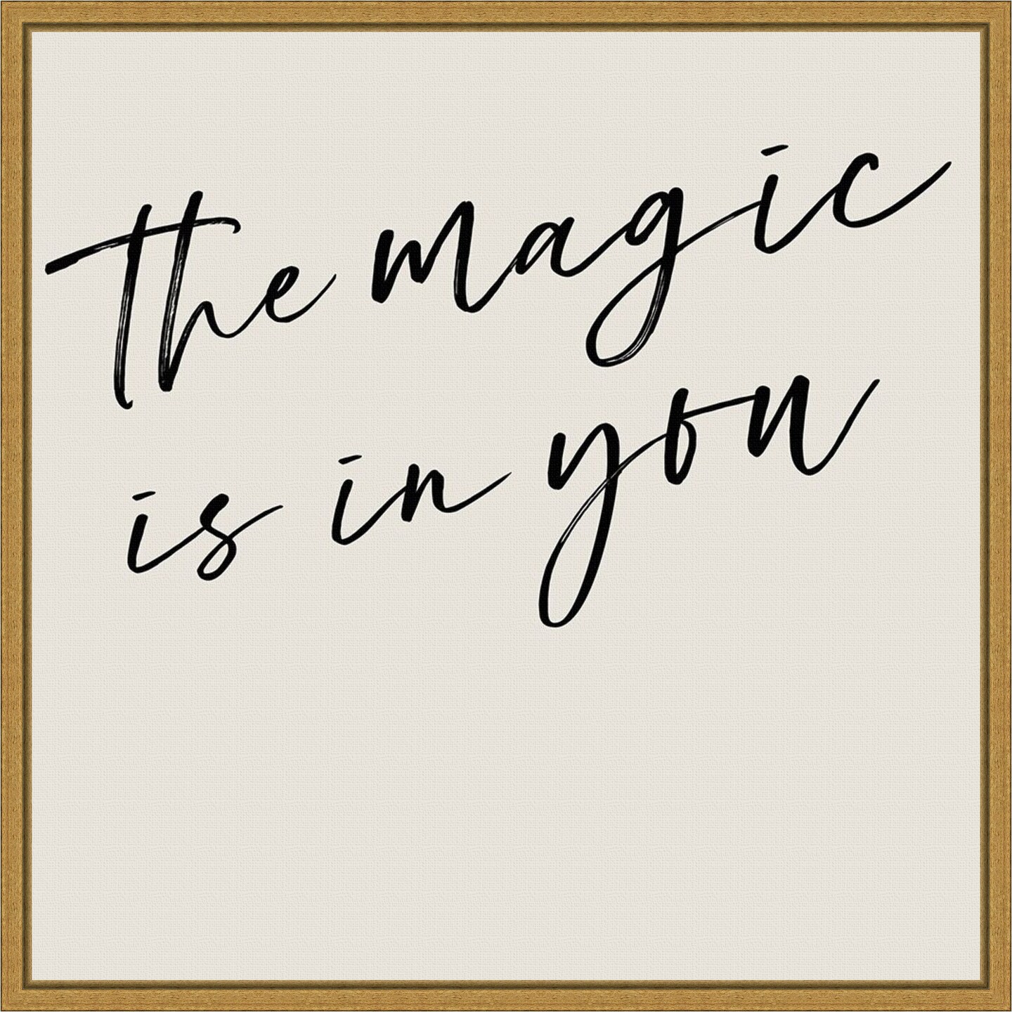 Youre Magic I by Anna Hambly 16-in. W x 16-in. H. Canvas Wall Art Print ...