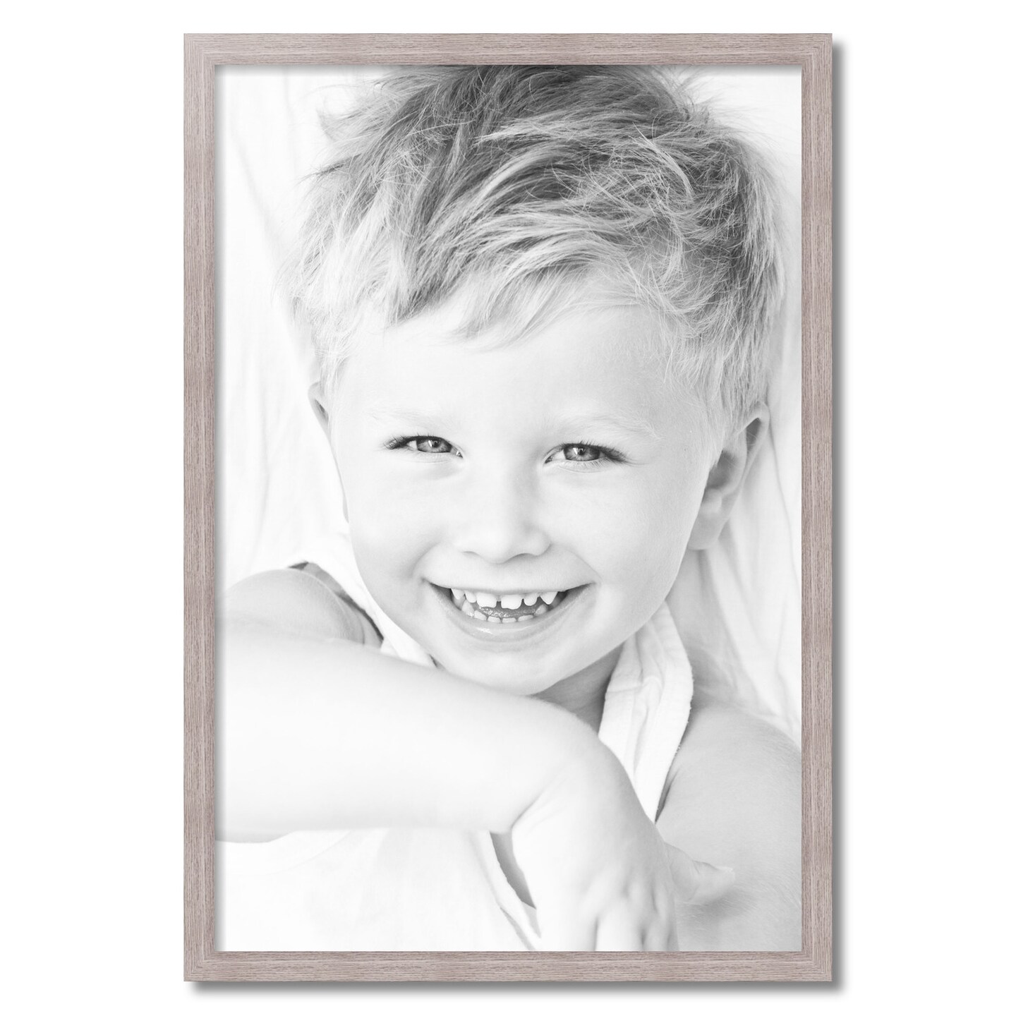 ArtToFrames 24x36 Inch Picture Frame, This 1.25 Inch Custom MDF Poster Frame is Available in Multiple Colors, Great for Your Art or Photos - Comes with 060 Plexi Glass and Corrugated (A46RO)