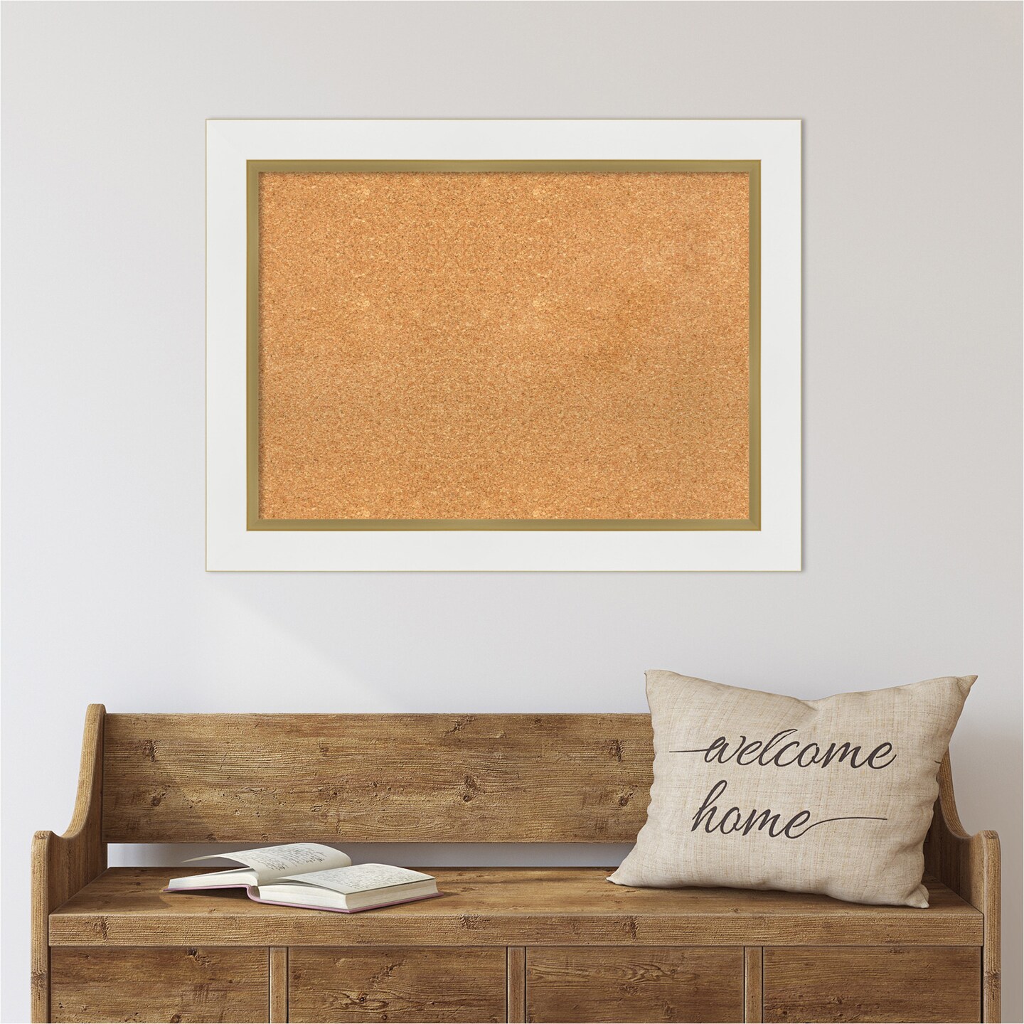 Cork Board, Eva Frame - Bulletin Board, Organization Board, Pin Board