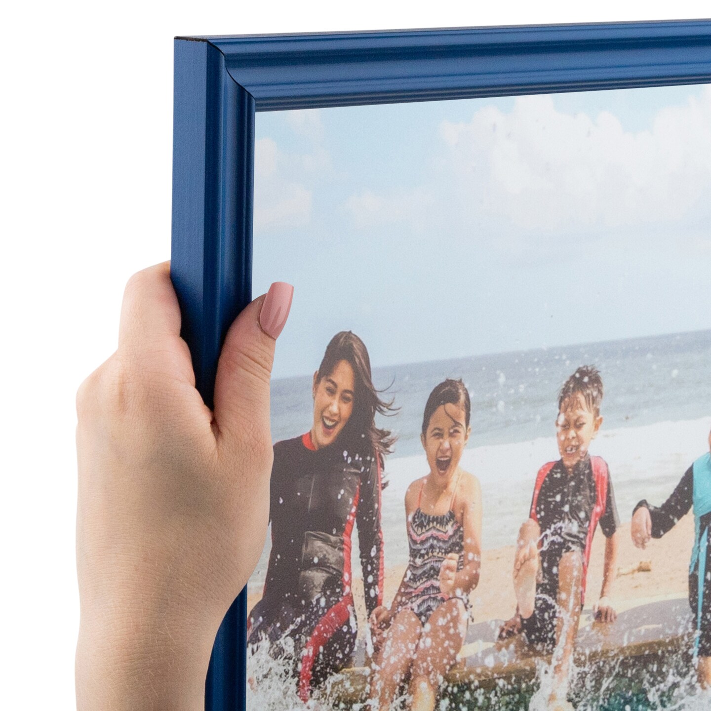 ArtToFrames 9x12 Inch Picture Frame, This 1 Inch Custom Wood Poster Frame is Available in Multiple Colors, Great for Your Art or Photos - Comes with Regular Glass and Corrugated Backing (A9FC)