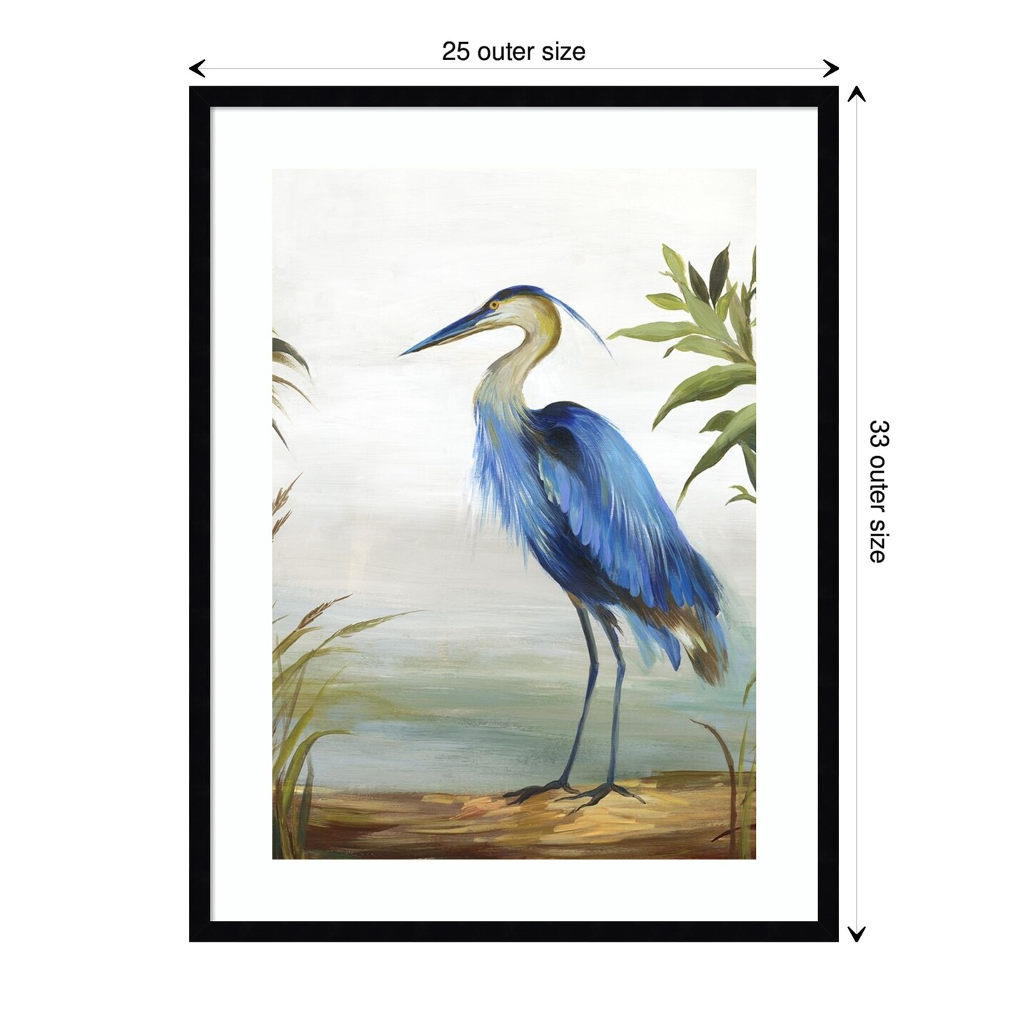 Blue Self I by Paxton Parker Wood Framed Wall Art Print | Michaels