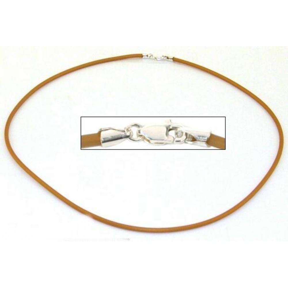 Rubber Cord Necklace Gold 16" Michaels