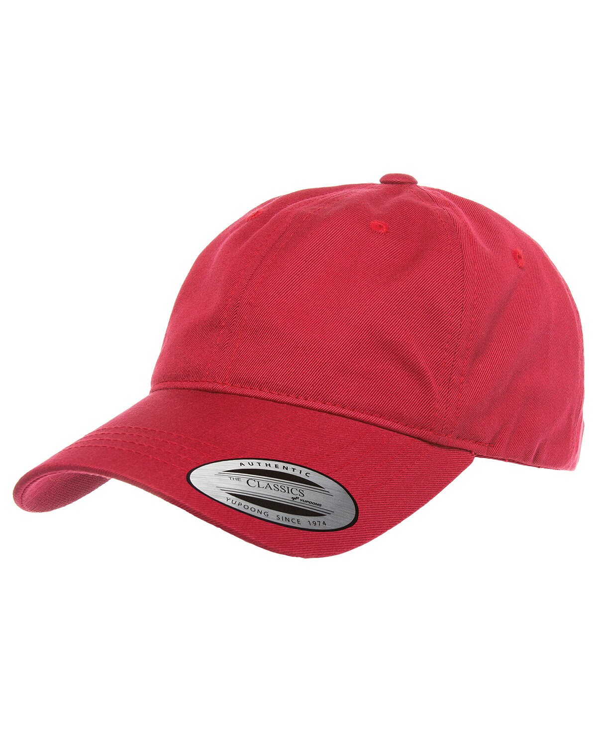 YUPOONG Adult Low-Profile Cotton Twill Dad Cap, 6245CM