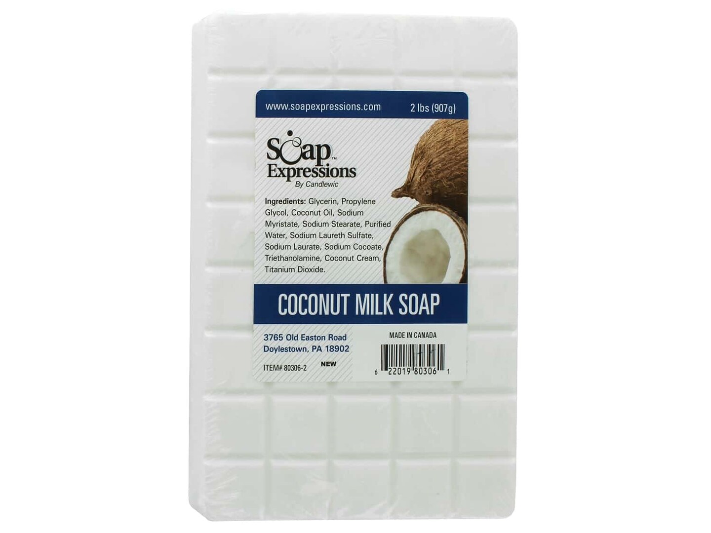 Soap Expressions Coconut Milk Soap 2 lb Michaels