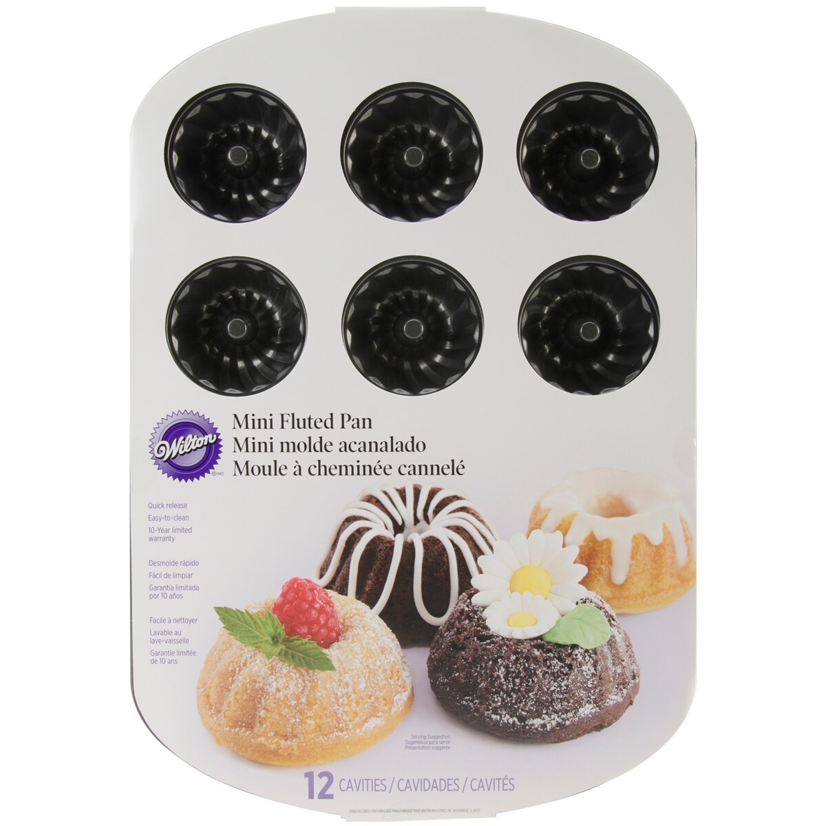 Mini Fluted Pan12 Cavity 17"X11.25" Basic Baking Pans Michaels
