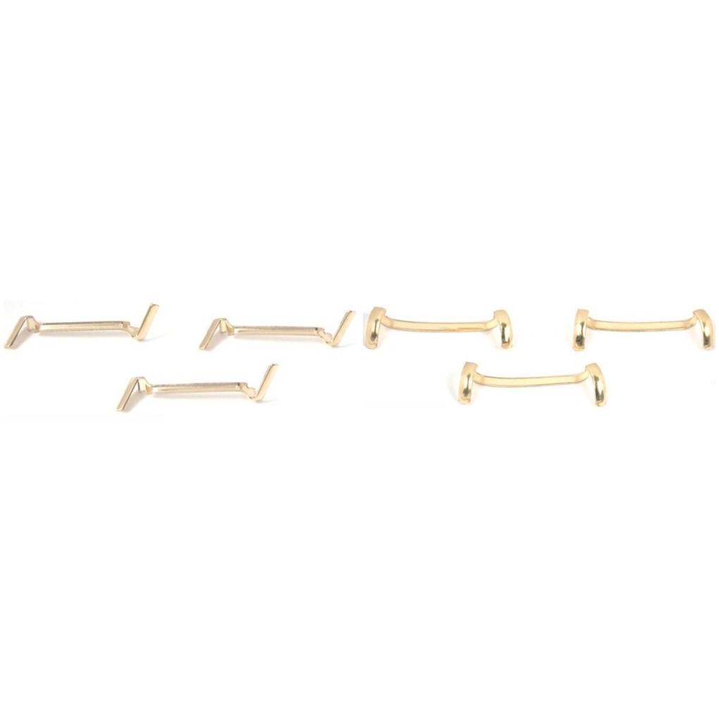 Small Ladies Yellow Gold Filled Ring Guards Jewelry Sizers Kit 6 Pcs