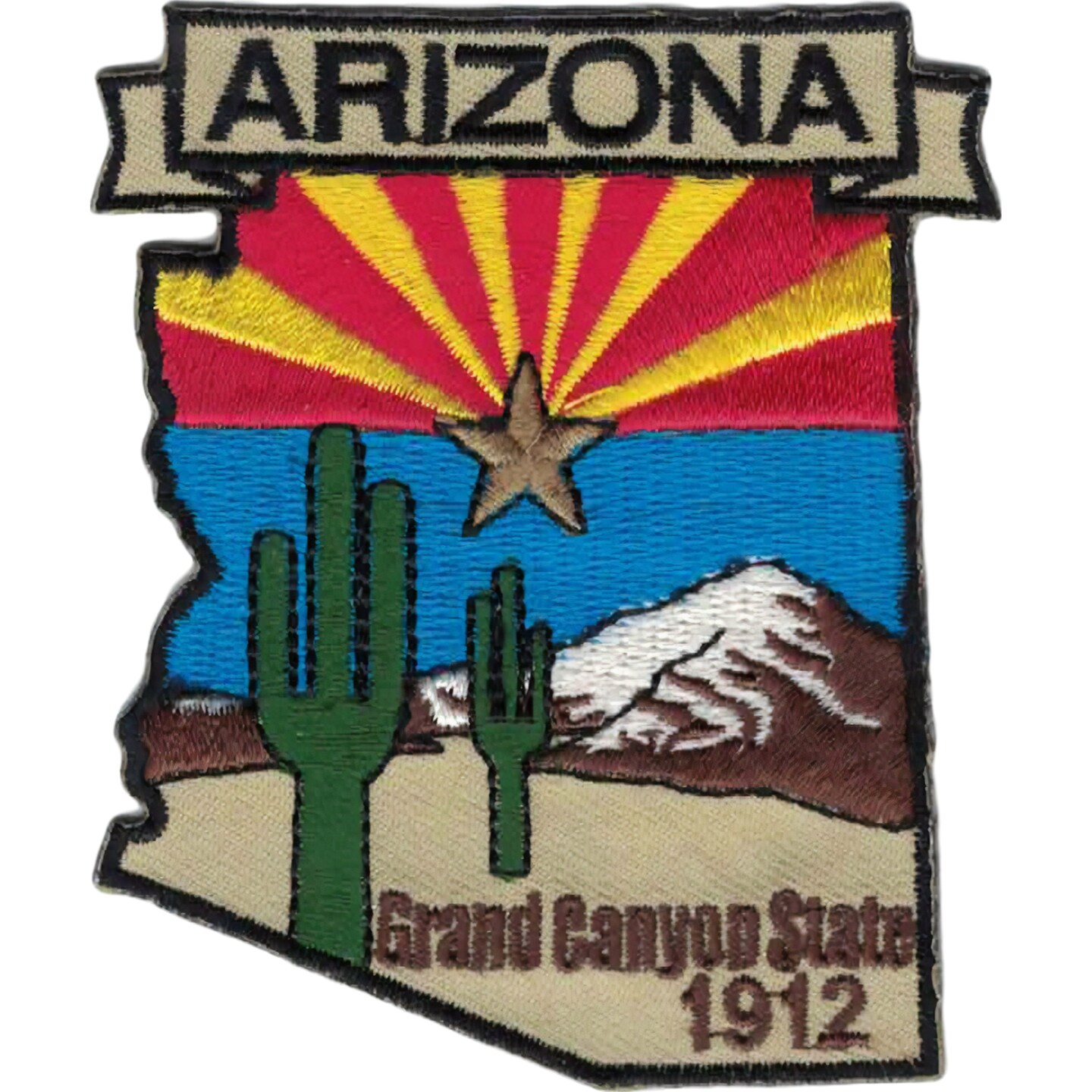 Arizona State Map Patch 3&#x22;