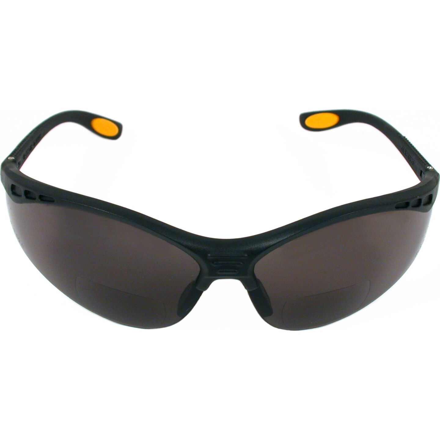 Dewalt DPG59-215C Reinforcer Rx-Bifocal 1.5 Smoke Lens High Performance Protective Safety Glasses wi