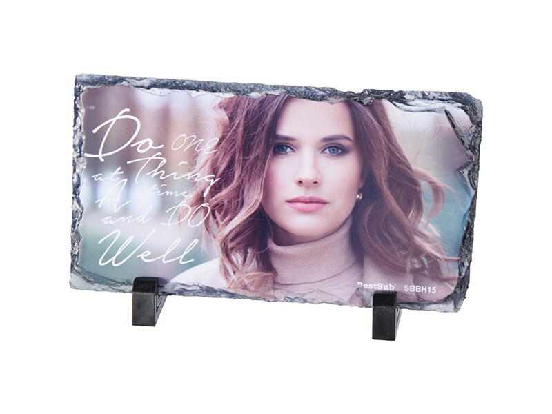 Sublimation Slate Small Rectangle 4.5 X 8.5 (SBBH15) D-3
