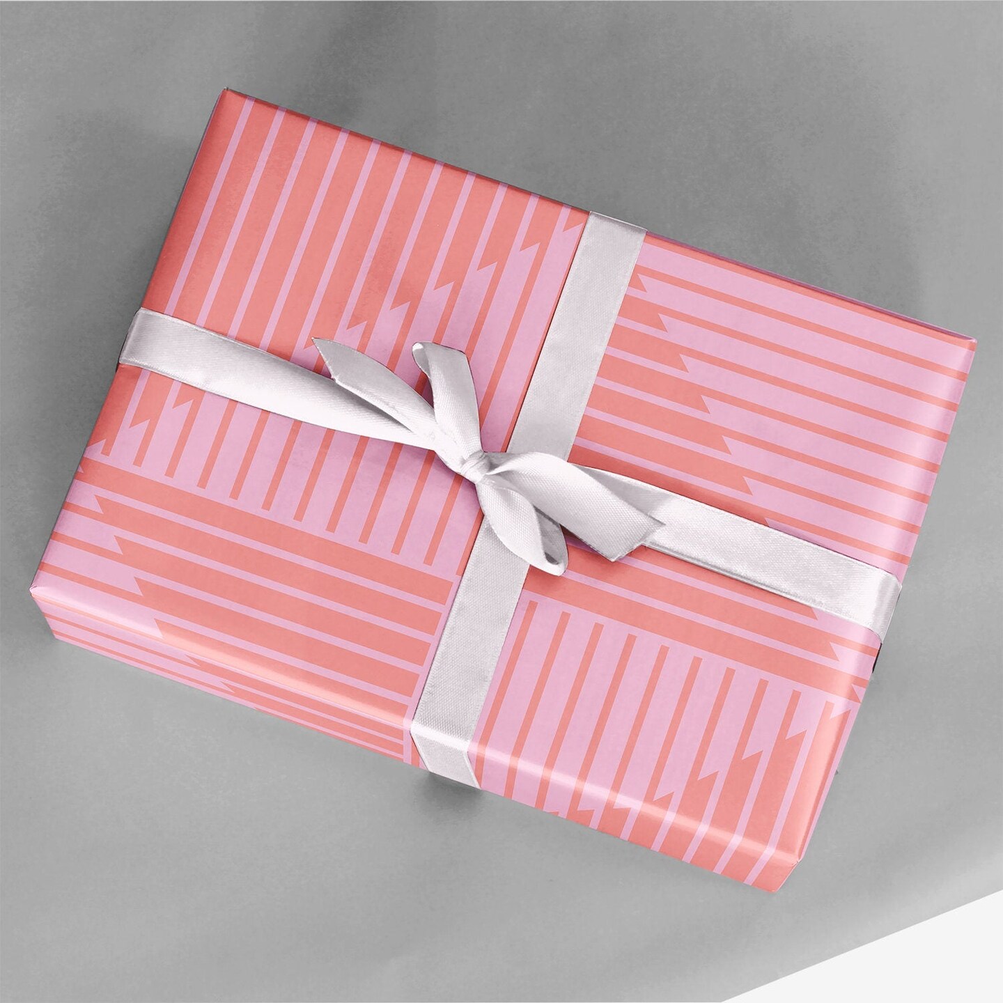 Modern Striped Geo Gift Wrap Michaels