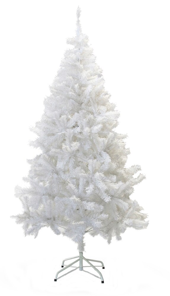 Perfect Holiday PVC Christmas Tree Crystal White