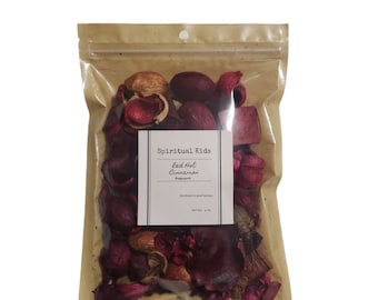 Red Hot Cinnamon Potpourri Made with Fragrant/Essential Oils HandMade FREE SHIPPING SCENTED House Warming Gift| Wedding Favors