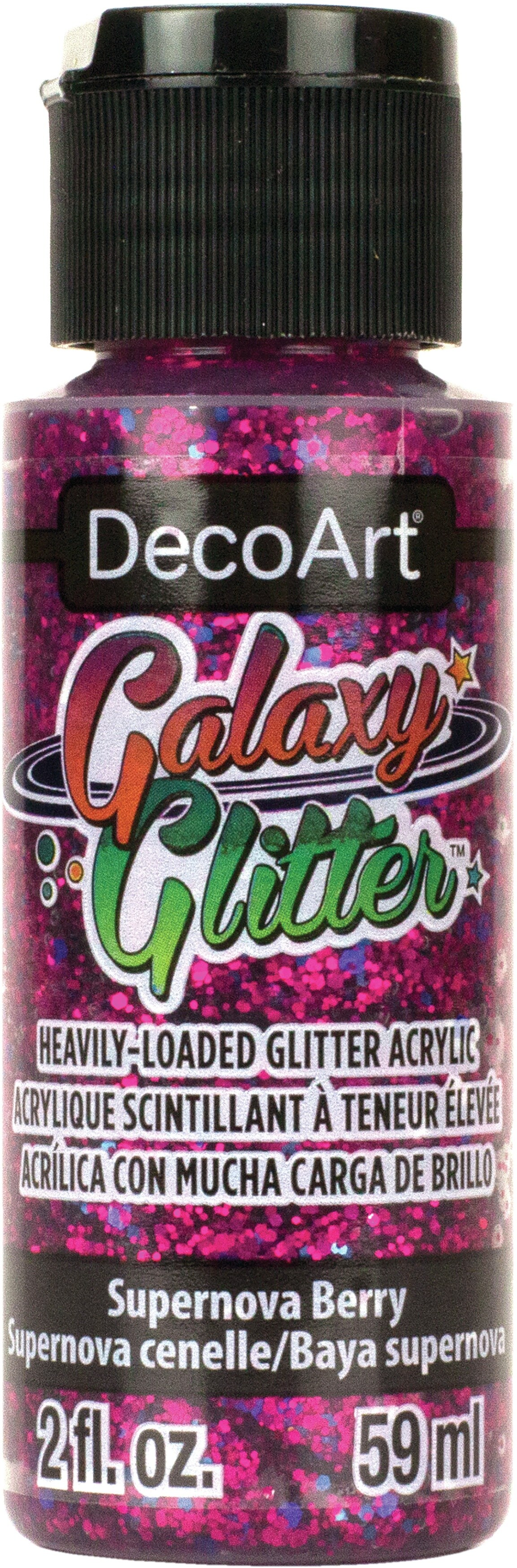 DecoArt Galaxy Glitter Acrylic Paint 2ozSupernova Berry Accessories Michaels