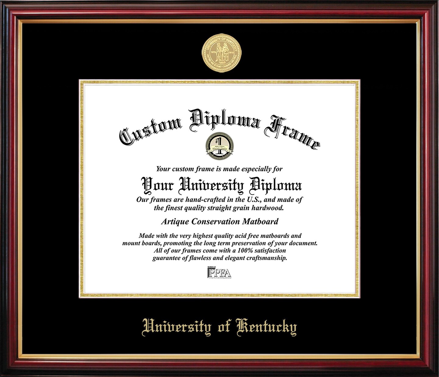 University of Kentucky Wildcats Petite Diploma Frame