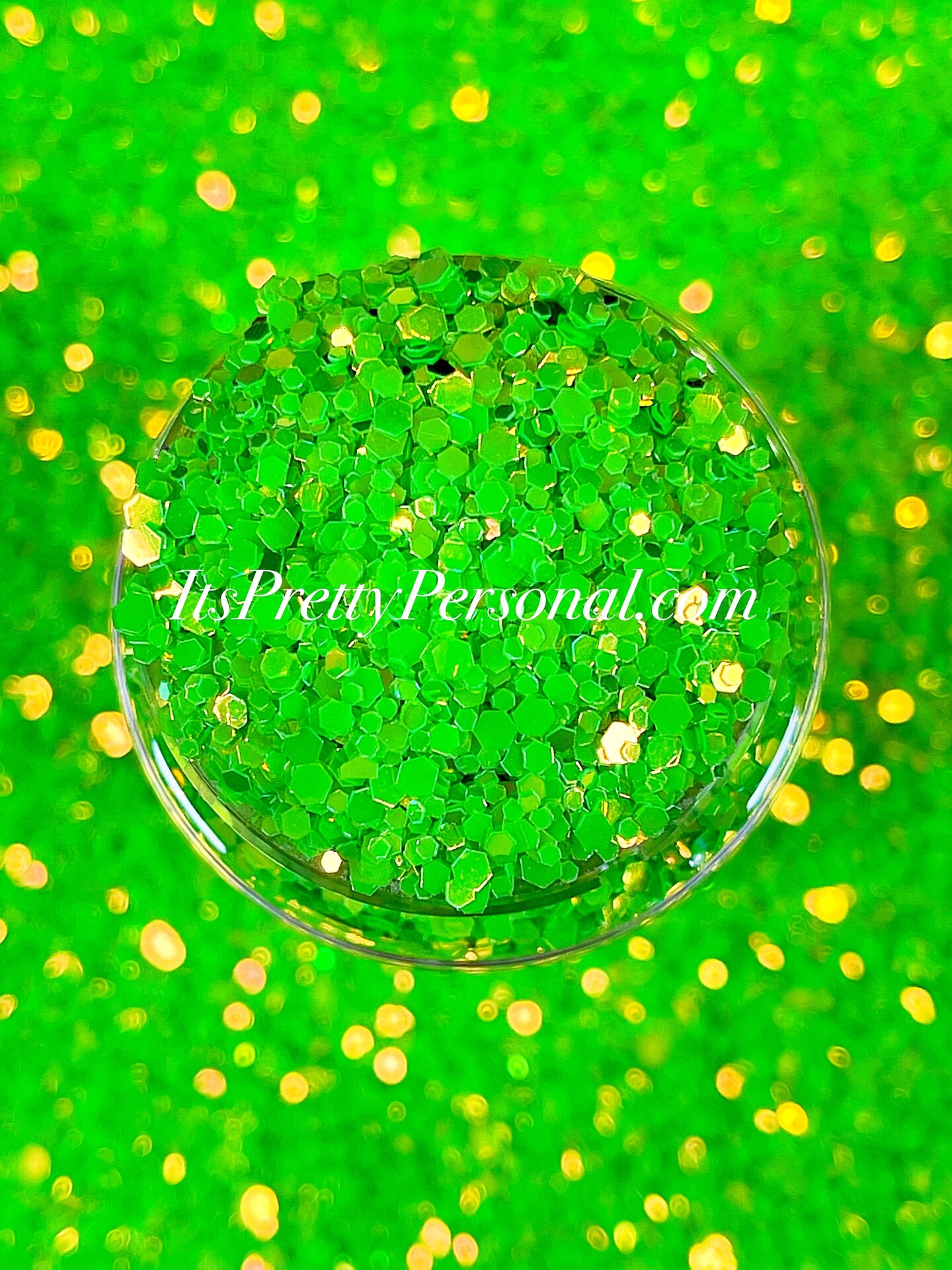 &#x201C;GREEN Light Show XL&#x201D;-GLOW Glitter