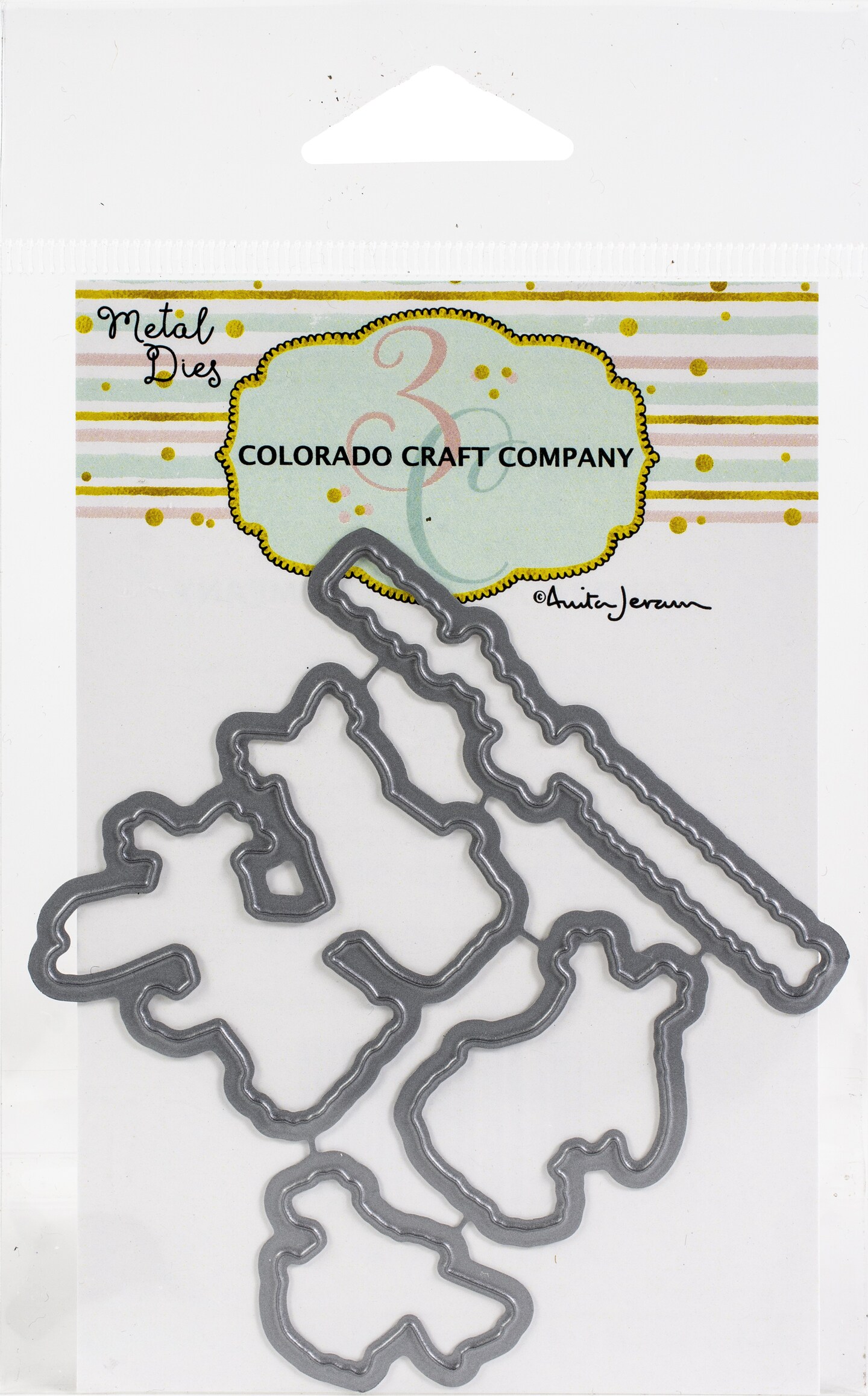 Colorado Craft Company Metal Die SetBunnies & RobinBy Anita Jeram