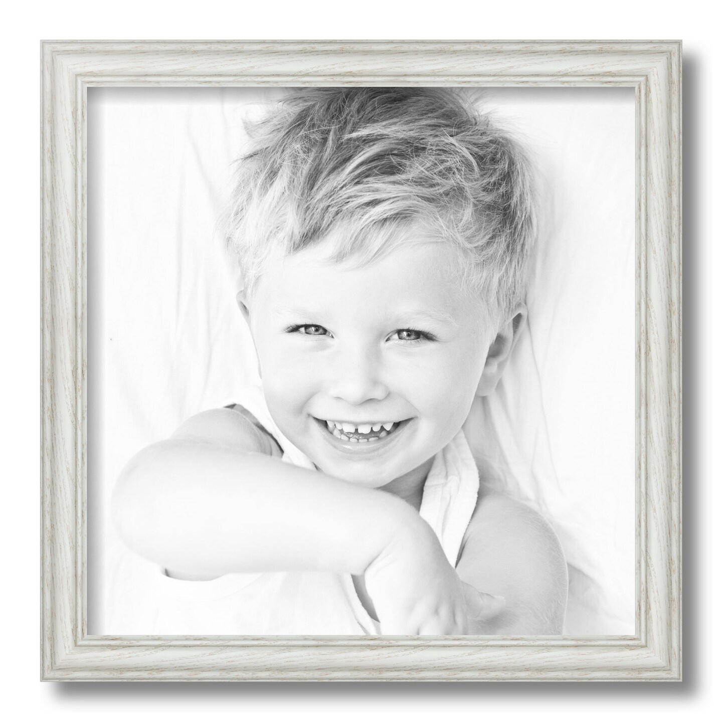 ArtToFrames 15x15 Inch Picture Frame, This 1.25 Inch Custom Wood Poster Frame is Available in Multiple Colors, Great for Your Art or Photos - Comes with Regular Glass and Corrugated Backing (A8KW)