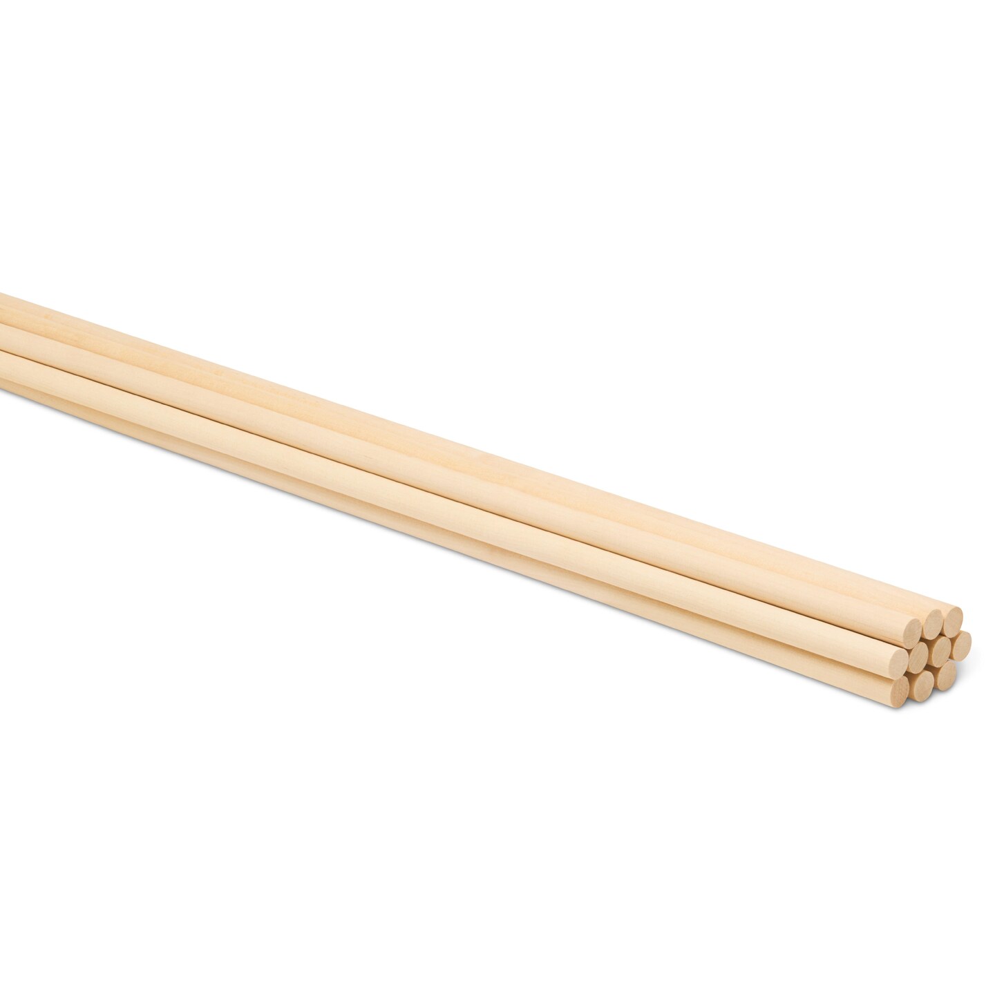 Wooden Dowel Rods 3/8 inch Thick, Multiple Lengths Available