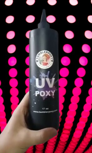 UV Poxy (UV Resin) Choose the bundle or only the 17 oz bottle