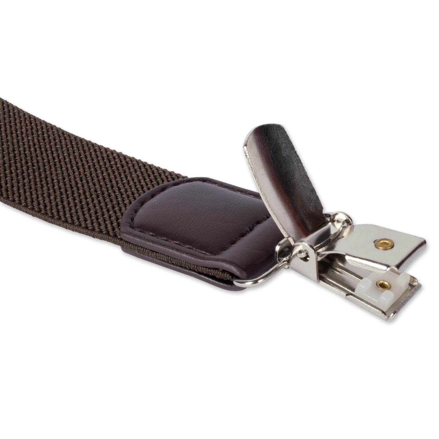DII Mens Suspenders Brown Michaels