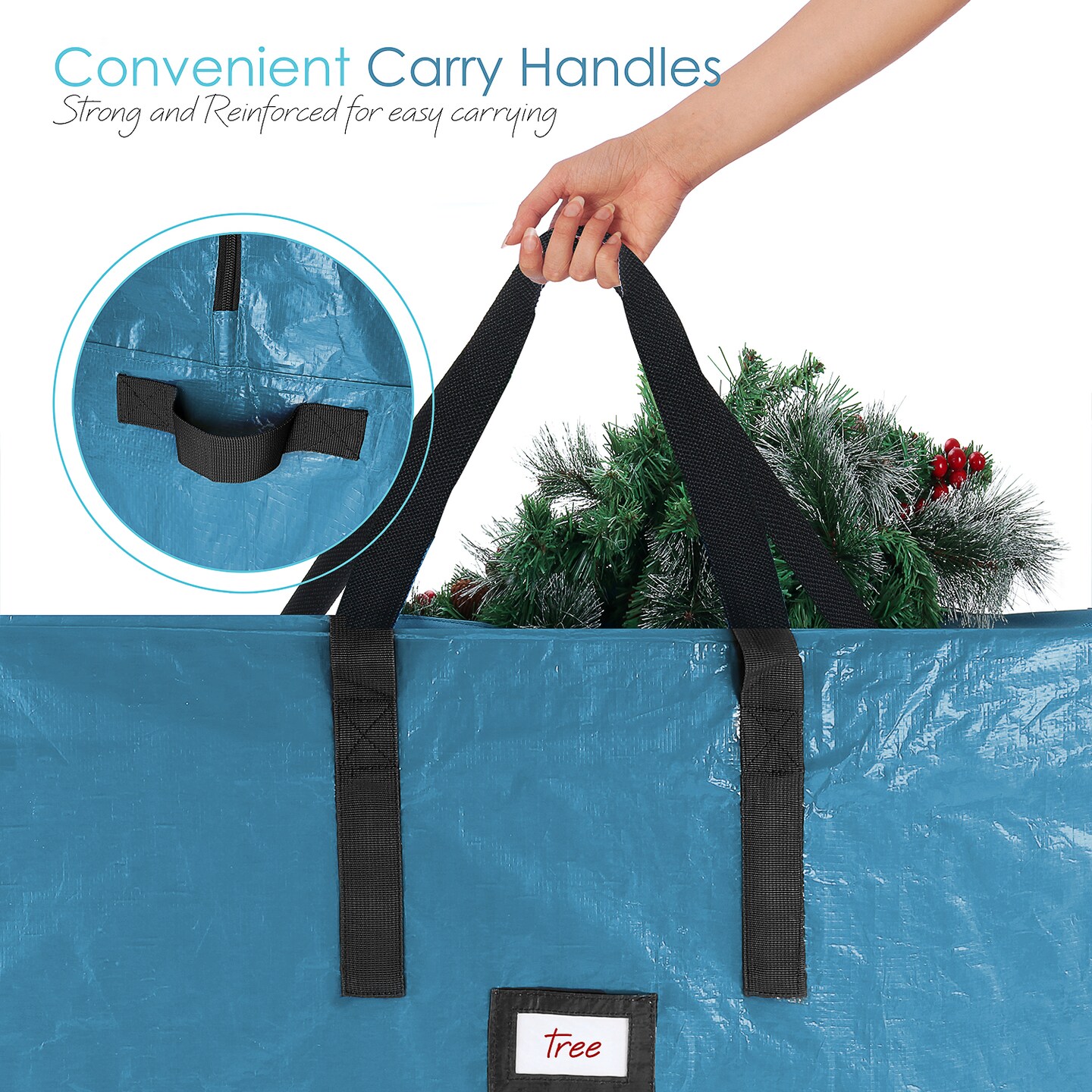 Hearth &#x26; Harbor Waterproof Christmas Tree Storage Bag