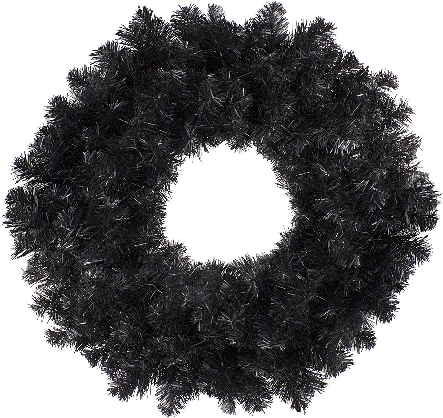 Perfect Holiday 30&#x22; Christmas Wreath - Black