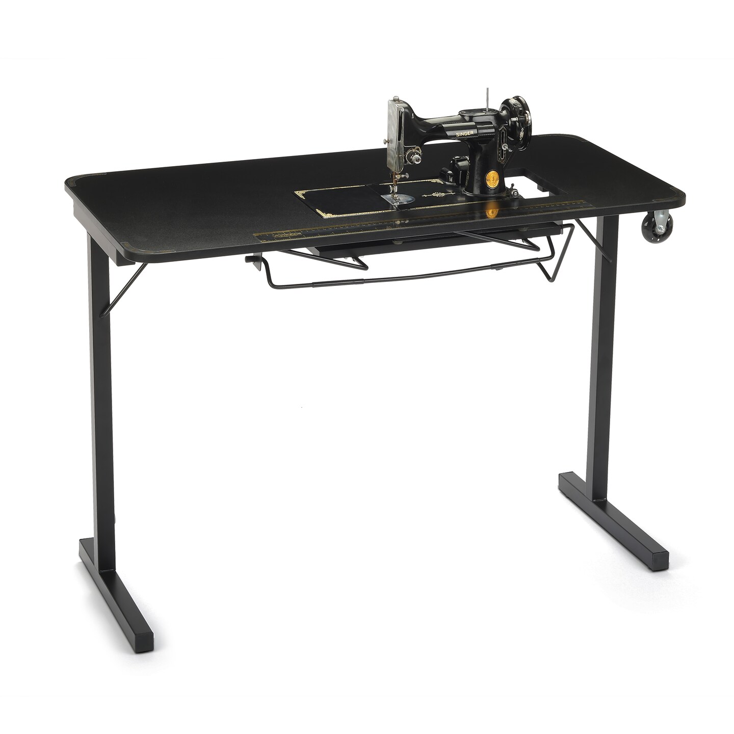 Heavyweight Sewing Table – Durable Sewing Machine Workstation with Large Work Surface and Adjustable Height for Sewing & Craft Projects