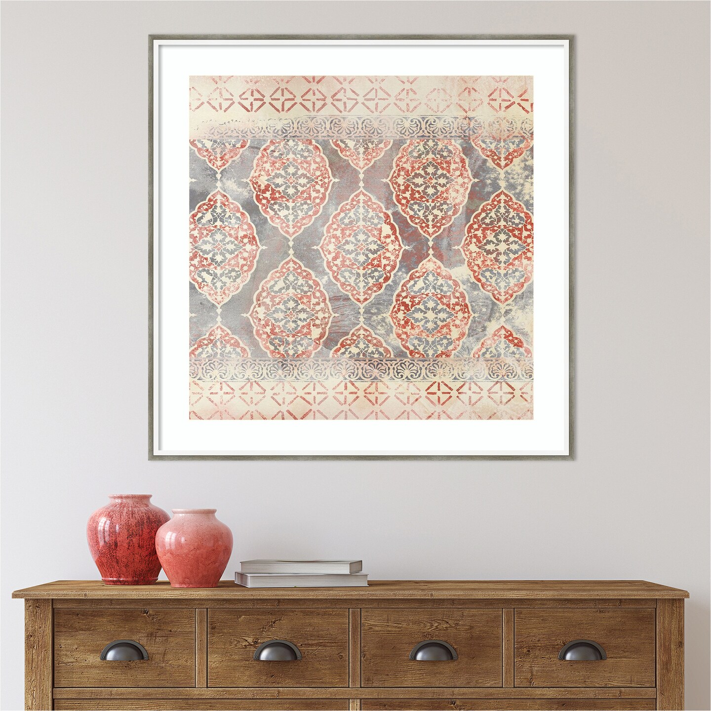 34x40 Casual Angle II By June Erica Vess - Pink main image 0