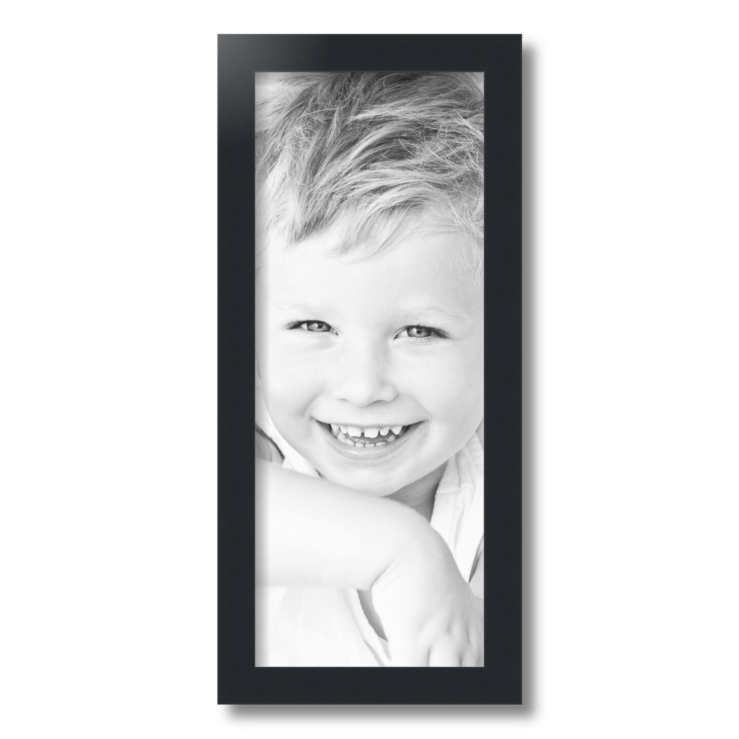 ArtToFrames 8x20 Inch  Picture Frame, This 1.25 Inch Custom MDF Poster Frame is Available in Multiple Colors, Great for Your Art or Photos - Comes with Regular Glass and  Corrugated (A46EI)