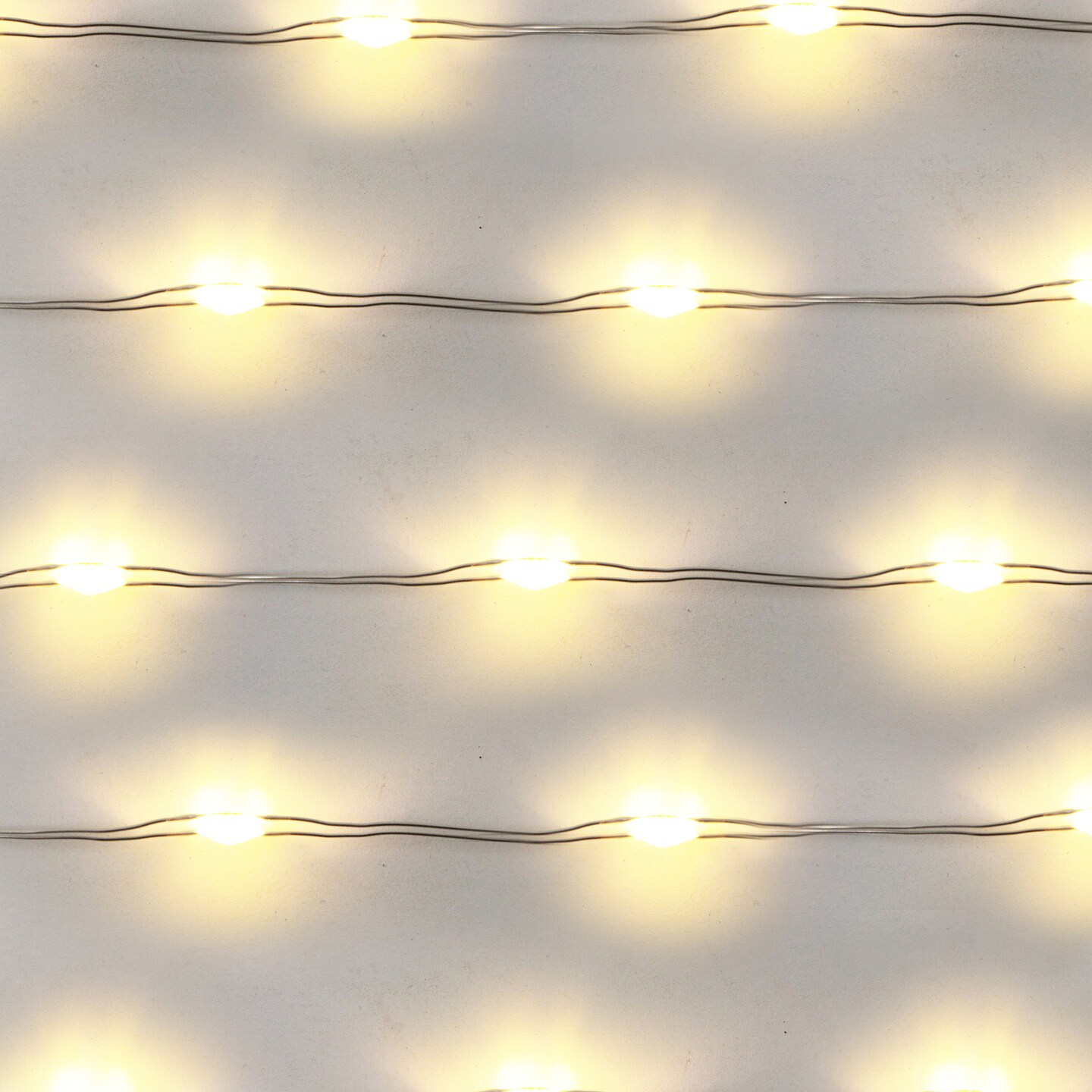 Perfect Holiday 96 LED Fairy Curtain Light Battery Operated String